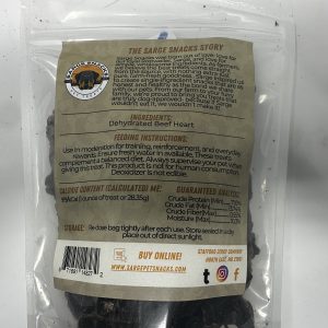 Beef Heart Treats- shipped