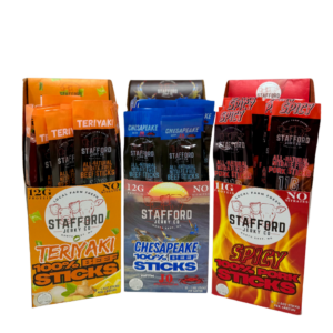 Variety pack Beef or Pork Sticks- shipped